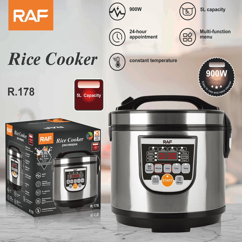 Rice Cooker 700W με Χωρητικότητα 5lt Raf R.178